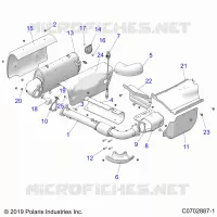 ENGINE, EXHAUST SYSTEM