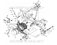 ENGINE MOUNTING TRAIL BOSS W958527 (4930323032A009)