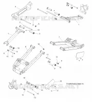 REAR SUSPENSION CONTROL ARMS