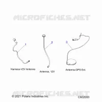 ELECTRICAL, GPS HARNESS AND ANTENNA