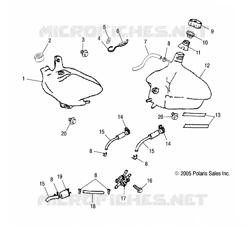 OIL TANK/FUEL TANK