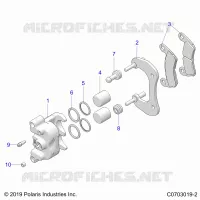 BRAKES, REAR CALIPER