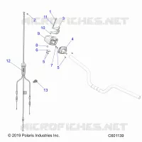 ENGINE, THROTTLE  CONTROL ASM.