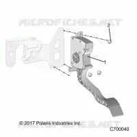 ENGINE, THROTTLE PEDAL