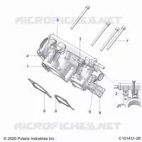 ENGINE, THROTTLE BODY