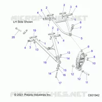 FRONT WISHBONES