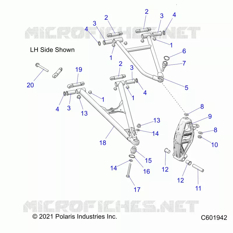 FRONT WISHBONES