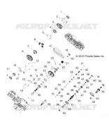DRIVE TRAIN, MAIN GEARCASE INTERNAL