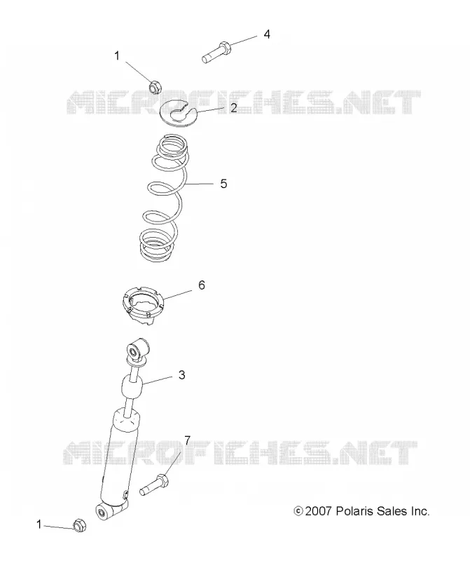 REAR SUSPENSION SHOCK