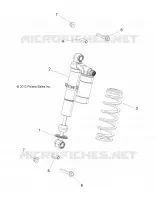 FRONT SHOCK, MOUNTING