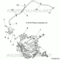 DRIVE TRAIN, MAIN GEARCASE MOUNTING