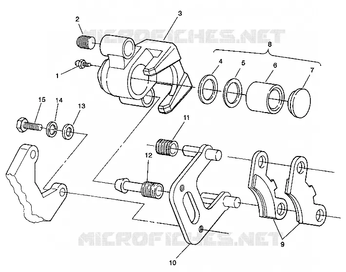 FRONT BRAKE 6X6  W938739 (4924062406017A)