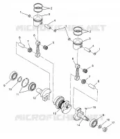 PISTON   CRANKSHAFT LITE 0983433 AND LITE DELUXE 0983431 (4941864186C005)
