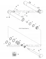 HYDRAULICS TILT CYLINDER
