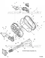 DRIVE TRAIN, CLUTCH COVER