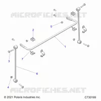 SUSPENSION, FRONT STABILIZER BAR