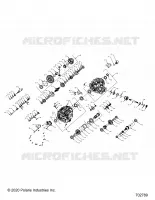 DRIVE TRAIN, MAIN GEARCASE INTERNALS