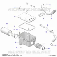 ENGINE, AIR INTAKE SYSTEM