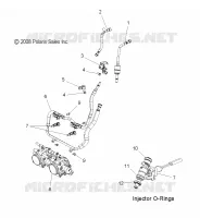 FUEL SYSTEM, RAIL, LINES AND THROTTLE  BODY