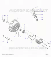 ENGINE, COOLING SYSTEM AND WATER PUMP