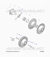 DRIVE TRAIN, CLUTCH, SECONDARY