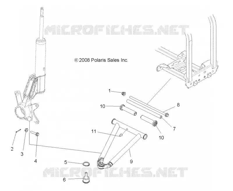 SUSPENSION, A-ARM AND STRUT MOUNTING