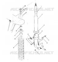 FRONT STRUT  ASSEMBLY (4915951595010A)