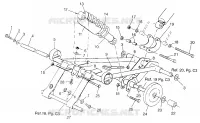 FRONT TORQUE ARM (TRAIL) TRAIL 0972761 AND EUROPEAN TRAIL E972761 (4938313831C006)