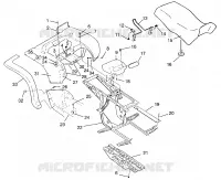 REAR CAB   SEAT ASSEMBLY XPLORER 4X4 W959140 (4930223022A006)