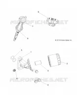 OIL FILTER AND DIPSTICK