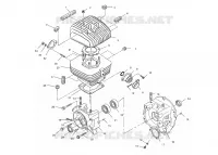 CRANKCASE AND CYLINDER