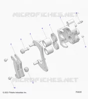 BRAKES, REAR CALIPER