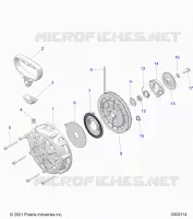 ENGINE, RECOIL STARTER