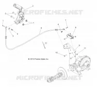 PARKING BRAKE BRAKE ASM.