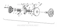 DRIVE CLUTCH ASSEMBLY 2X4 400L W947540 (4926752675B010)