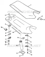 SEAT SL 700 B974071, INTL. SL 700 I974071, SL 700 DELUXE B974072 AND INTL. (4940874087A013)