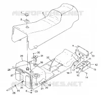 SEAT   GAS TANK