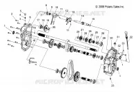DRIVE TRAIN, GEARCASE (1 OF 2)