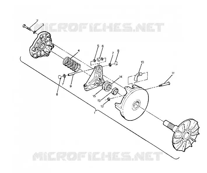 DRIVE CLUTCH ASSEMBLY (4916331633023A)