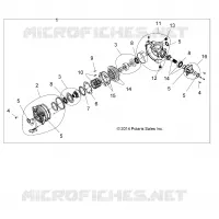 DRIVE TRAIN, FRONT GEARCASE INTERNALS