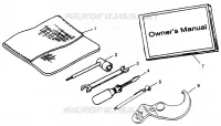 TOOL KIT    SCRAMBLER 400L W97BC38C (4939893989C011)