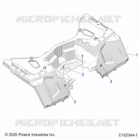 REAR BODYWORK CAB