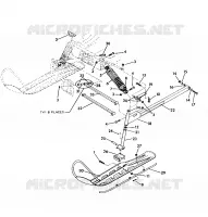 FRONT SUSPENSION AND SKI INDY LITE/STAR LITE (4921332133009A)