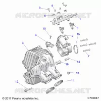 ENGINE, AIR INTAKE MANIFOLD