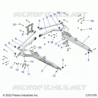 REAR SUSPENSION CONTROL ARMS