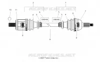 DRIVE TRAIN, FRONT HALF SHAFT