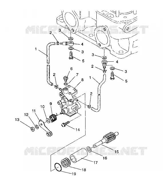OIL PUMP ASSEMBLY WIDETRAK / 0932064 (4922982298036A)