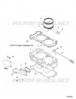 CYLINDER AND PISTON