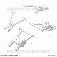REAR SUSPENSION CONTROL ARMS
