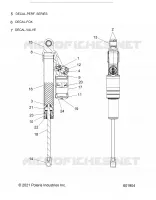 SUSPENSION, REAR SHOCK TRACK